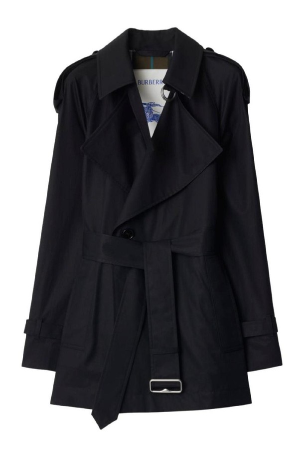 BURBERRY - 코트 - 버버리 여성 트렌치코트 COTTON TRENCH COAT NB30