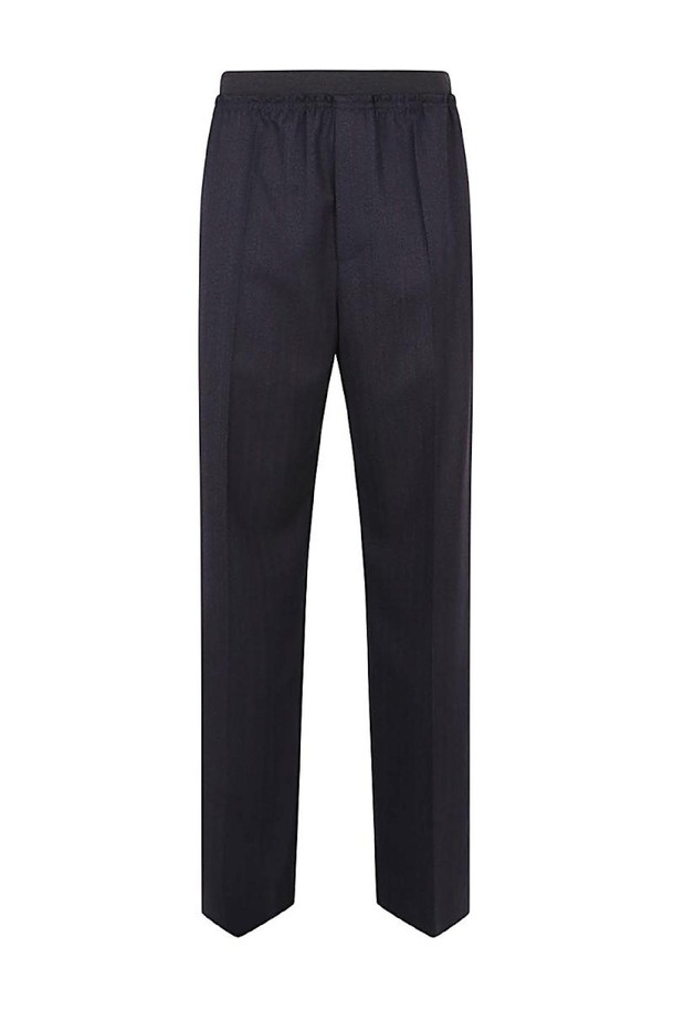 Bottega Veneta - 롱/미디팬츠 - 보테가 베네타 여성 바지 STRIPED WOOL TROUSERS NB30