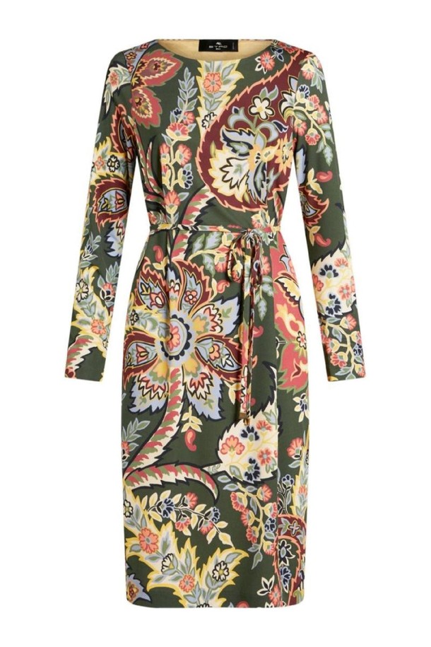 ETRO - 긴소매 원피스 - 에트로 여성 원피스 PRINTED MIDI DRESS NB30