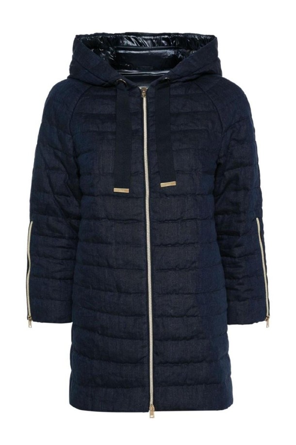 HERNO - 점퍼 - 에르노 여성 자켓 HOODED MIDI DOWN JACKET NB30