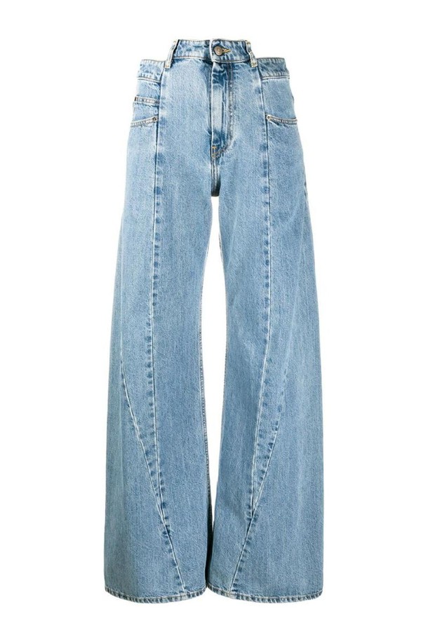 Maison Margiela - 데님 - 메종마르지엘라 여성 청바지 CUT OUT DENIM JEANS NB30