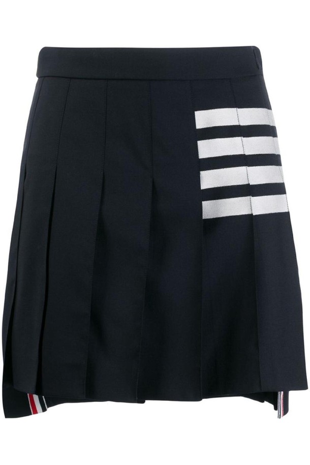 THOM BROWNE - 미디스커트 - 톰브라운 여성 스커트 4BAR WOOL SKIRT NB30