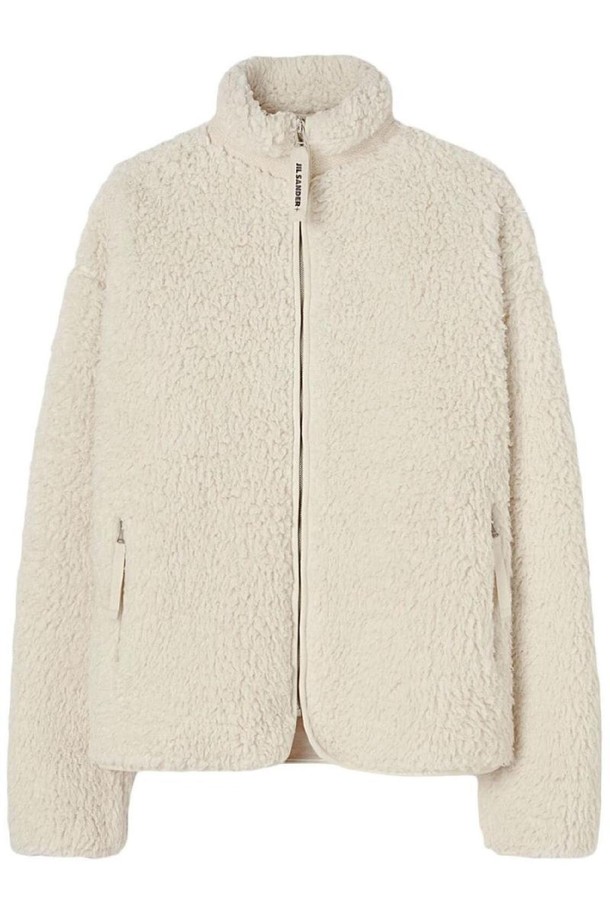 JIL SANDER - 스웨트셔츠 - 질샌더 남성 맨투맨 후드 SHEARLING ZIPPED SWEATSHIRT NB30