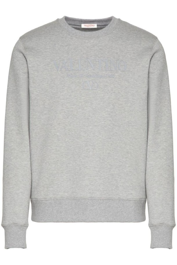 VALENTINO - 스웨트셔츠 - 발렌티노 남성 맨투맨 후드 COTTON CREWNECK SWEATSHIRT NB30