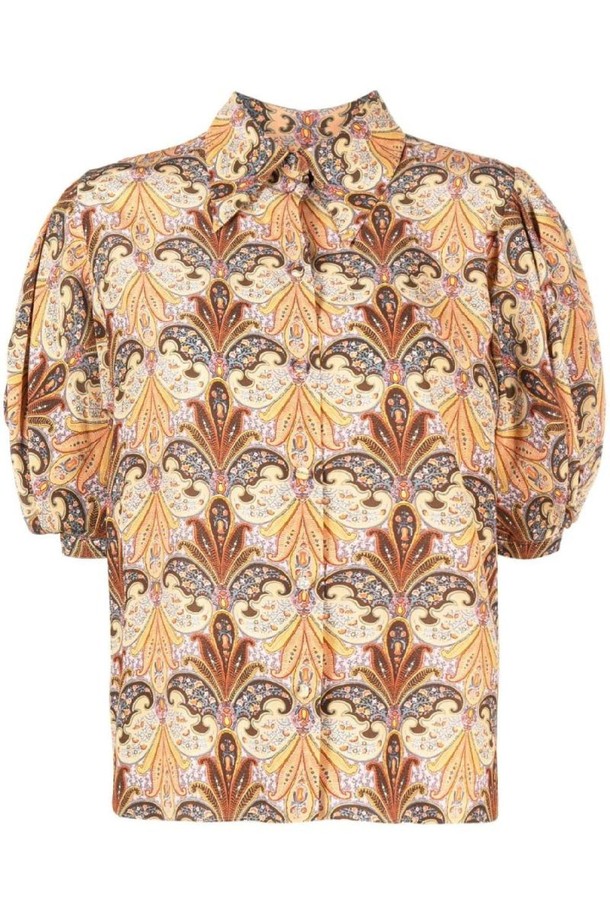 ETRO - 셔츠 - 에트로 여성 셔츠 블라우스 PRINTED SILK SHIRT NB30