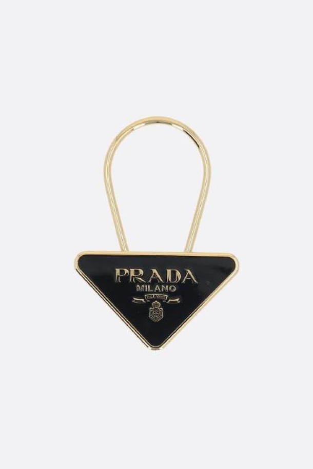 PRADA - 키링/참 - 프라다 여성 키링 logo detailed metal key holder NB26