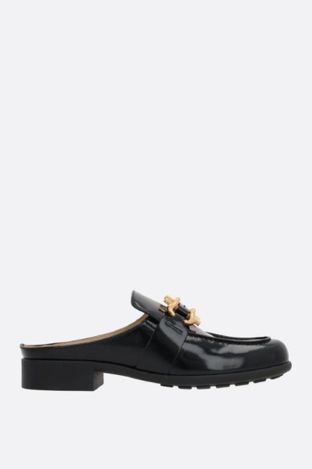 Bottega Veneta - 샌들 - 보테가 베네타 여성 샌들 Monsieur shiny leather mule loafers NB26