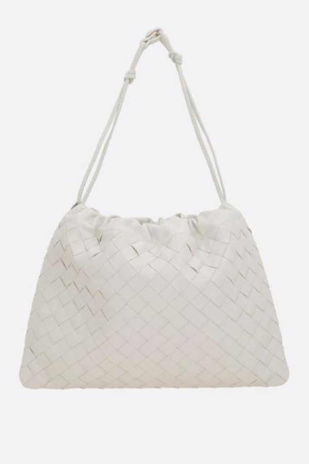 Bottega Veneta - 숄더백 - 보테가 베네타 여성 숄더백 Dustbag medium shoulder bag in Intrecciato 15 leather NB26