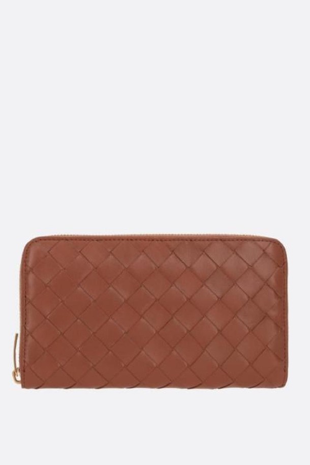 Bottega Veneta - 반지갑 - 보테가 베네타 여성 지갑 Intrecciato nappa zip around wallet NB26