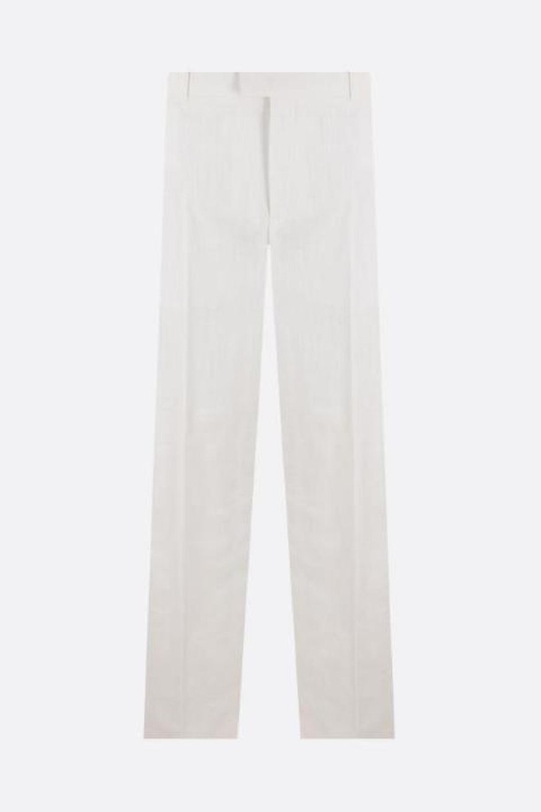 Bottega Veneta - 롱/미디팬츠 - 보테가 베네타 여성 바지 cotton straight leg pants NB26