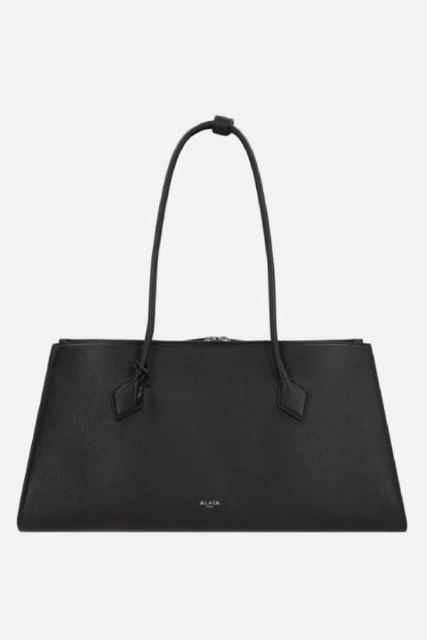 ALAIA - 토트백 - 알라이아 여성 토트백 Le Teckel grainy leather tote bag NB26