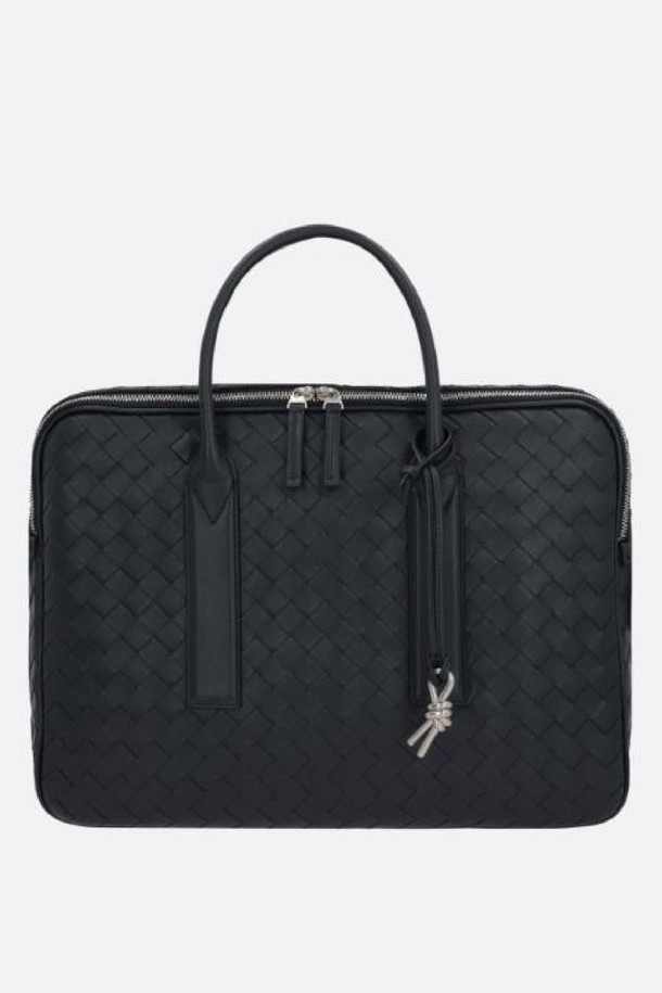 Bottega Veneta - 토트백 - 보테가 베네타 남성 토트백 Getaway large business bag in Intrecciato VN NB26