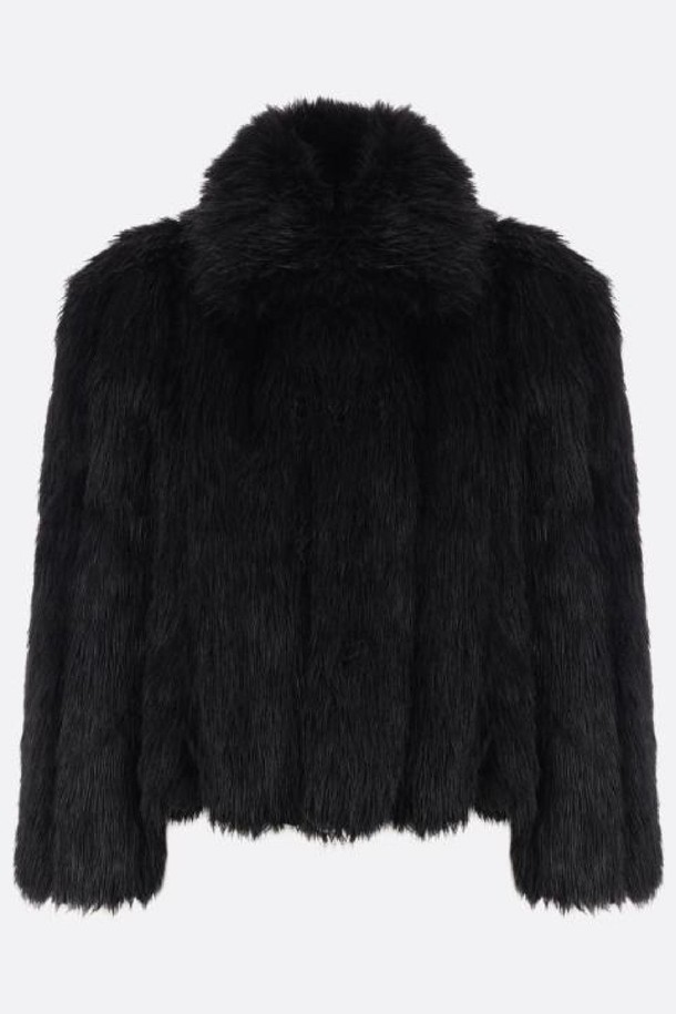 BALENCIAGA - 자켓 - 발렌시아가 여성 자켓 Shrunk wet effect faux fur jacket NB26