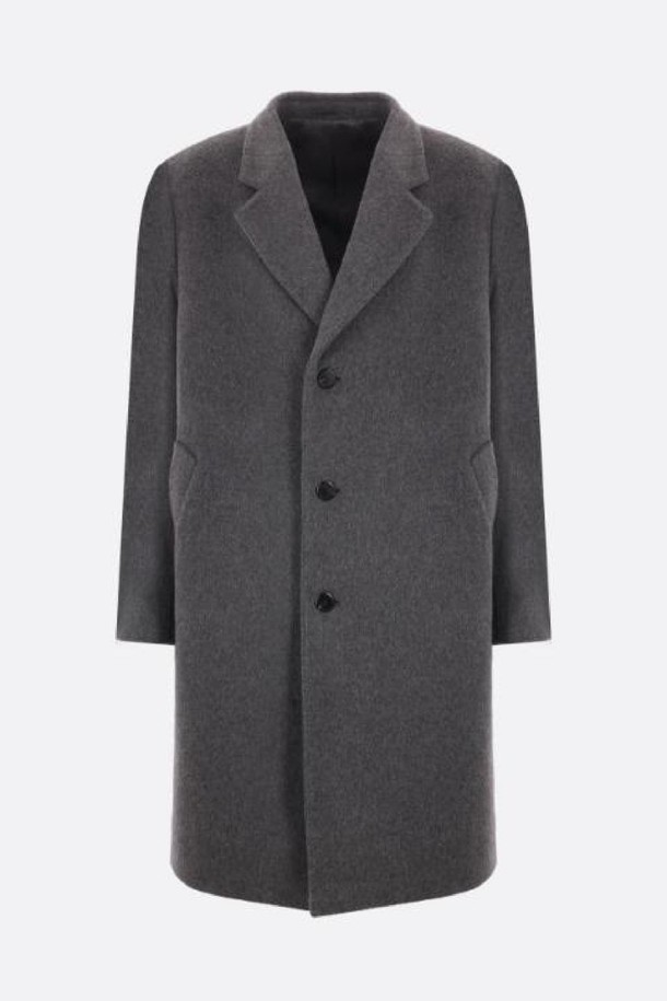 PRADA - 코트 - 프라다 남성 코트 single breasted wool coat NB26