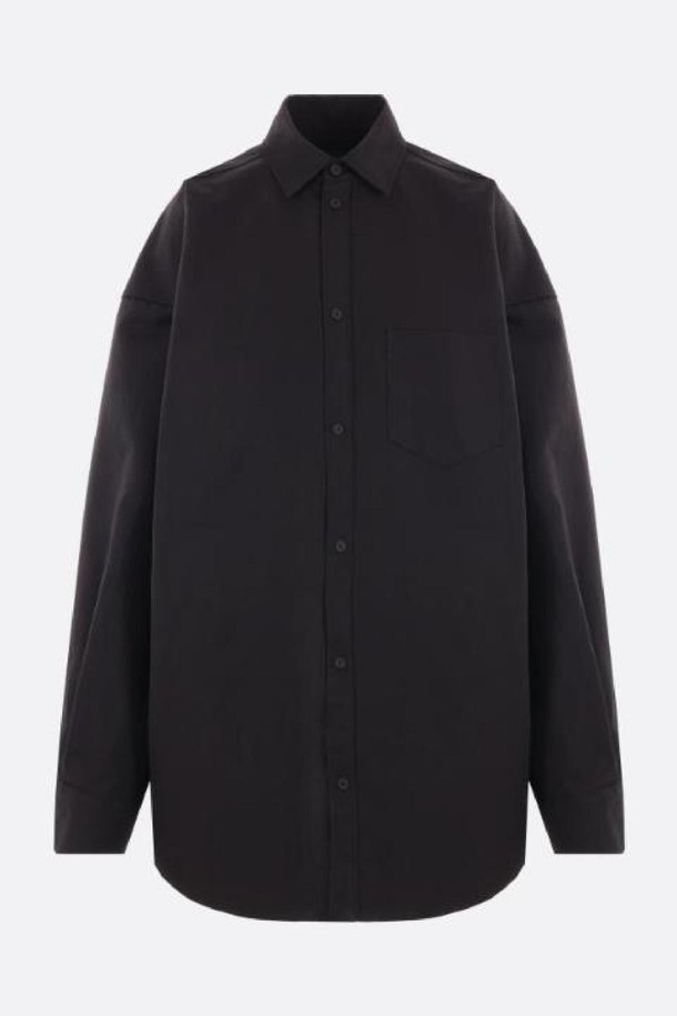 BALENCIAGA - 자켓 - 발렌시아가 여성 자켓 Outerwear oversize poplin overshirt NB26