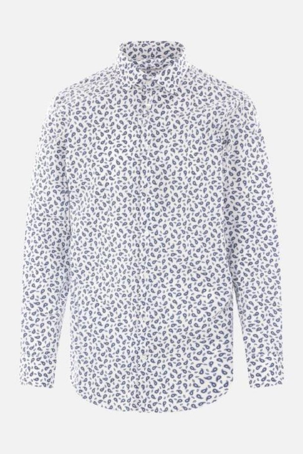 ETRO - 긴팔셔츠 - 에트로 남성 셔츠 Paisley printed poplin shirt NB26