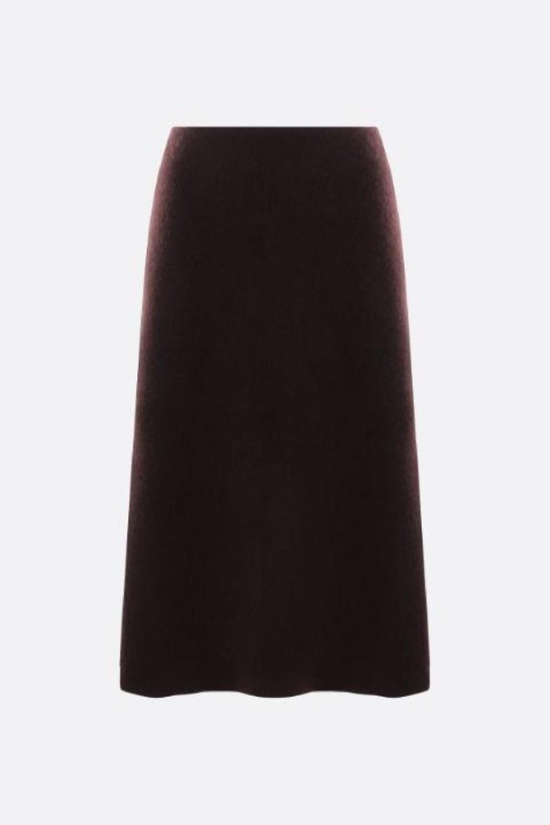 The Row - 미디스커트 - 더로우 여성 스커트 Ivaanka cashmere and silk A line skirt NB26