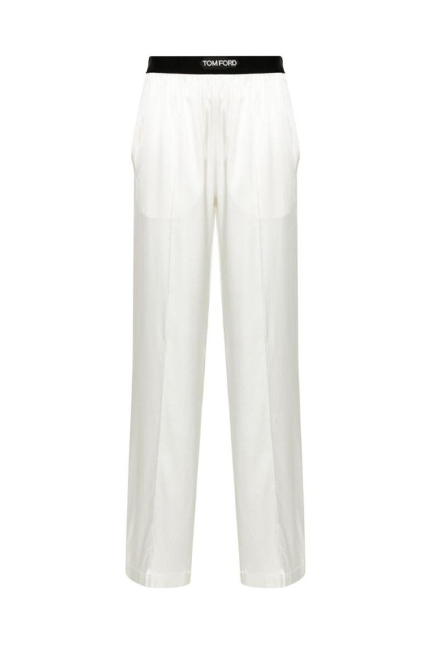 TOM FORD - 롱/미디팬츠 - 톰포드 여성 바지 SILK TROUSERS NB30