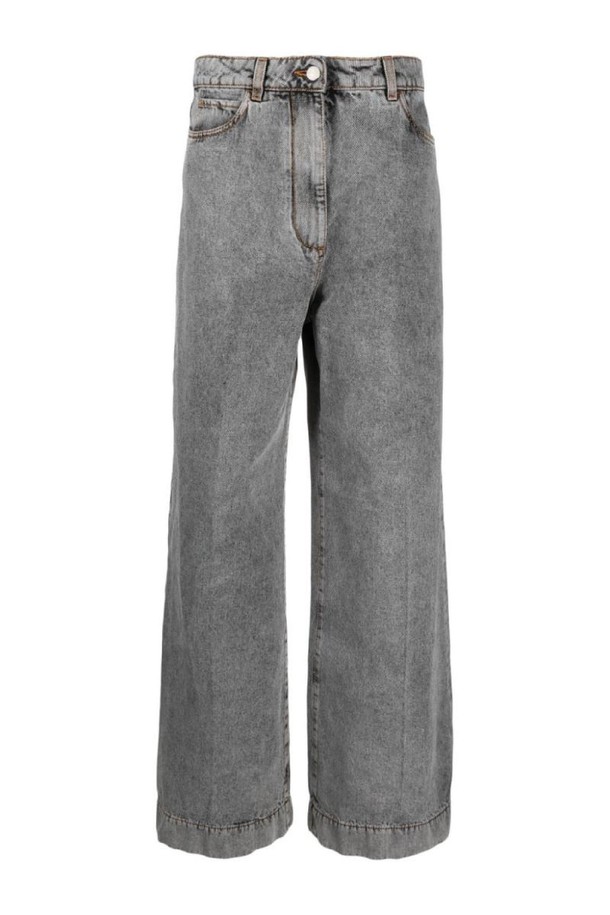 ETRO - 데님 - 에트로 여성 청바지 WIDE LEG COTTON JEANS NB30