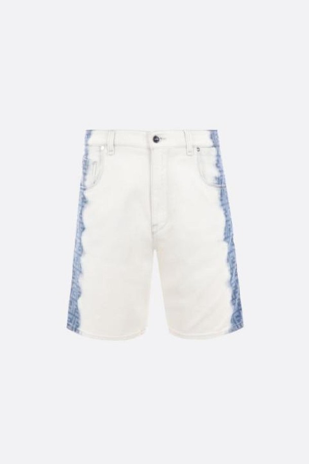 FENDI - 데님 - 펜디 남성 청바지 Bleach Shaded denim shorts NB26