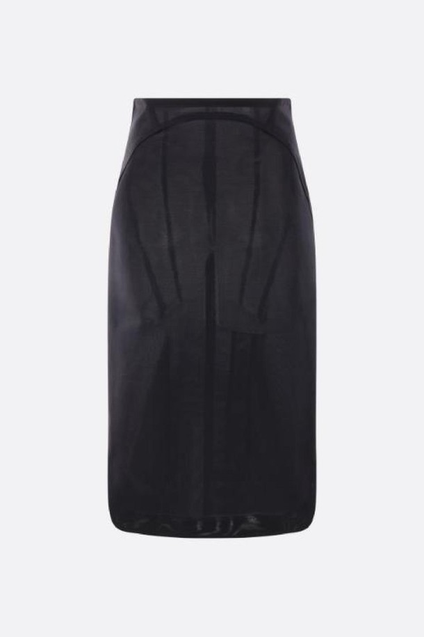 ALAIA - 미디스커트 - 알라이아 여성 스커트 Mermaid skirt in rigid technical fabric NB26