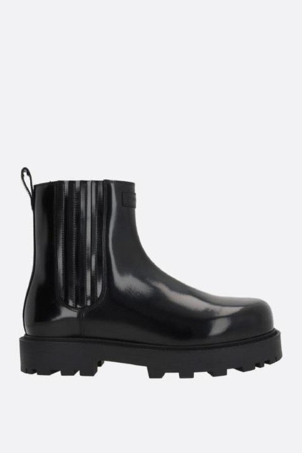 GIVENCHY - 부츠 - 지방시 남성 부츠 Show shiny leather chelsea boots NB26