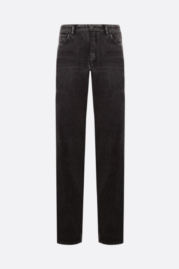 BALENCIAGA - 롱/미디팬츠 - 발렌시아가 여성 바지 trompe lœil effect fleece oversized pants NB26