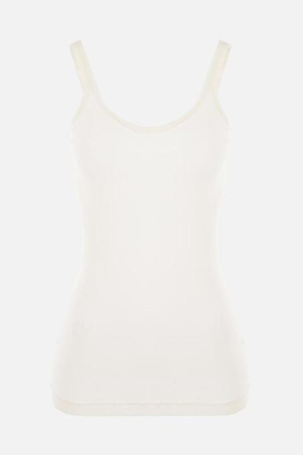 Bottega Veneta - 반소매 티셔츠 - 보테가 베네타 여성 티셔츠 lightweight knit sleeveless top NB26