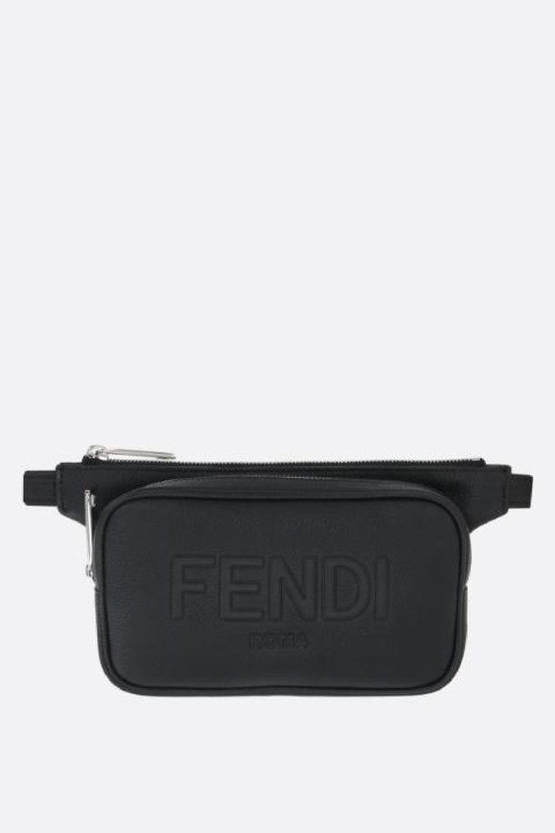 FENDI - 숄더/크로스백 - 펜디 남성 벨트백 Fendi Roma grainy leather belt bag NB26