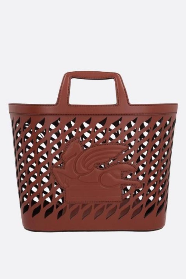 ETRO - 숄더백 - 에트로 여성 숄더백 Coffa large laser cut leather handbag NB26