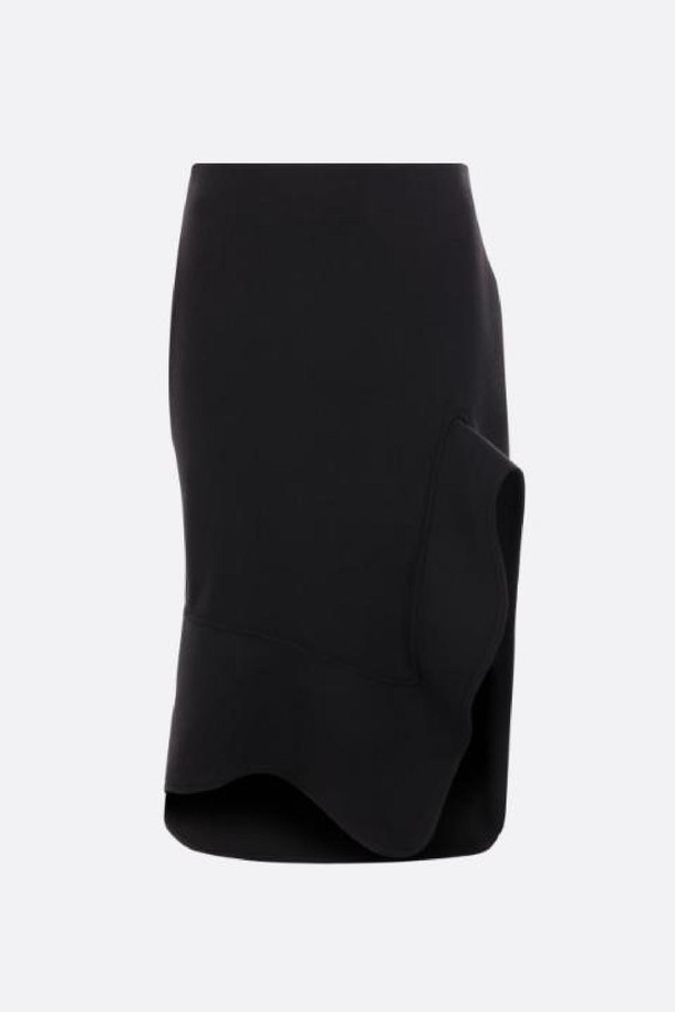 Bottega Veneta - 미디스커트 - 보테가 베네타 여성 스커트 cotton blend structured skirt NB26