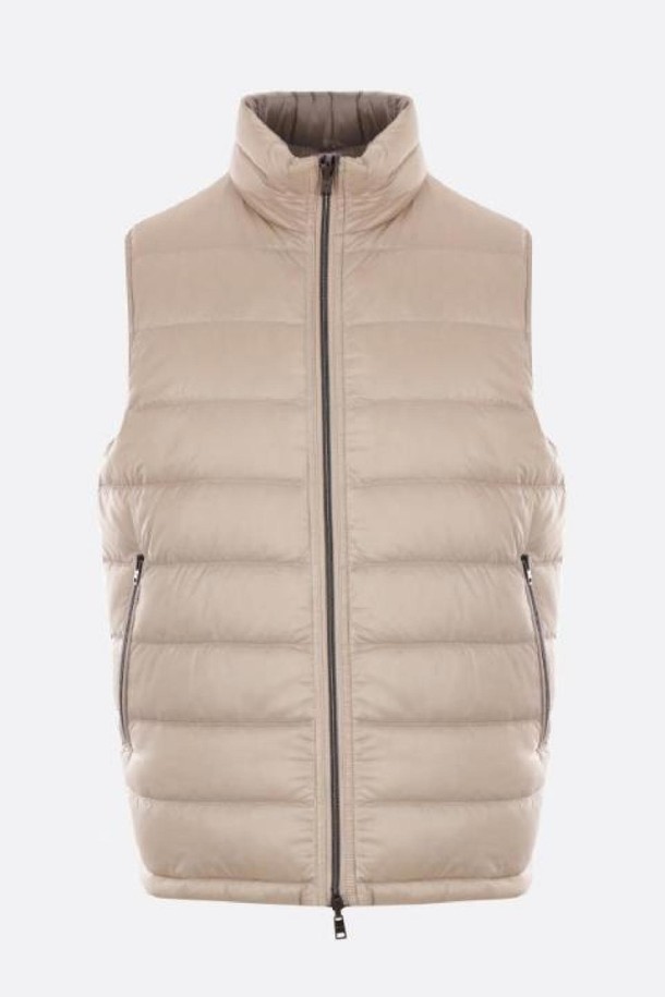 HERNO - 다운/패딩 - 에르노 남성 패딩 nylon reversible sleeveless down jacket NB26