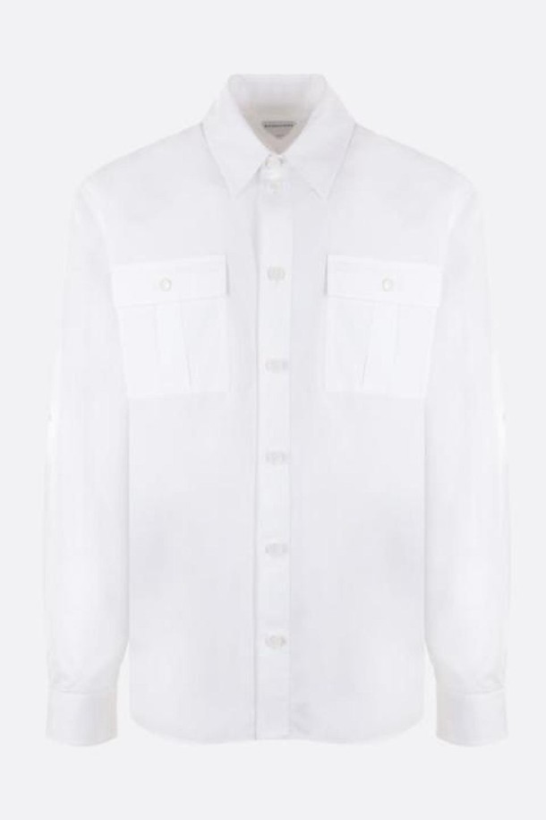 Bottega Veneta - 긴팔셔츠 - 보테가 베네타 남성 셔츠 poplin loose fit shirt NB26