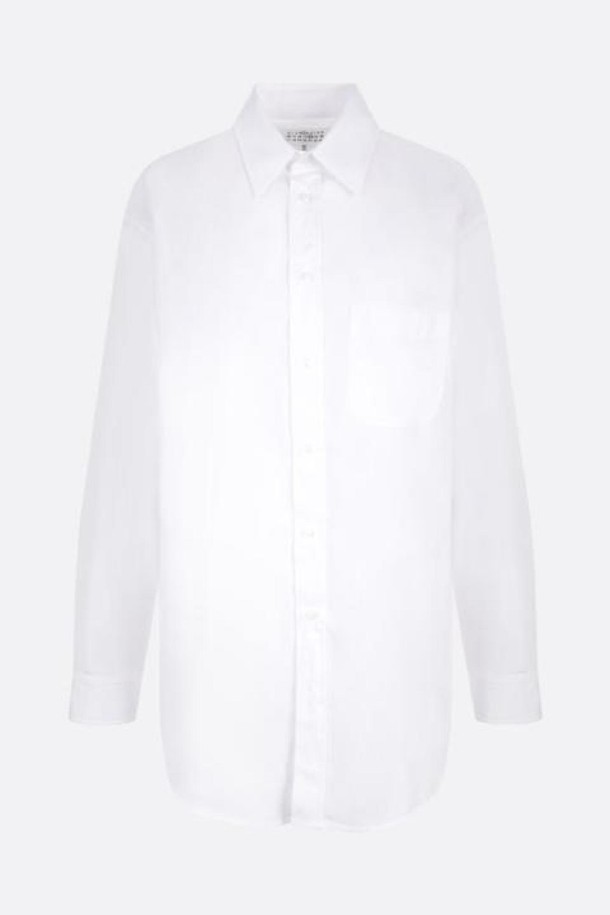 Maison Margiela - 셔츠 - 메종마르지엘라 여성 셔츠 loose fit oxford shirt NB26