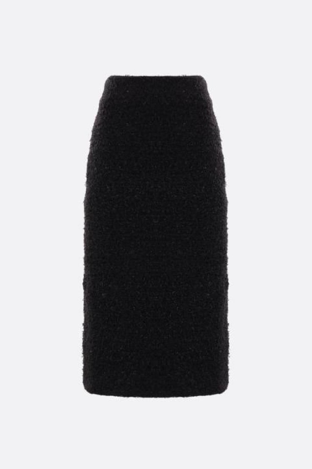 BALENCIAGA - 미디스커트 - 발렌시아가 여성 스커트 tweed pencil skirt NB26