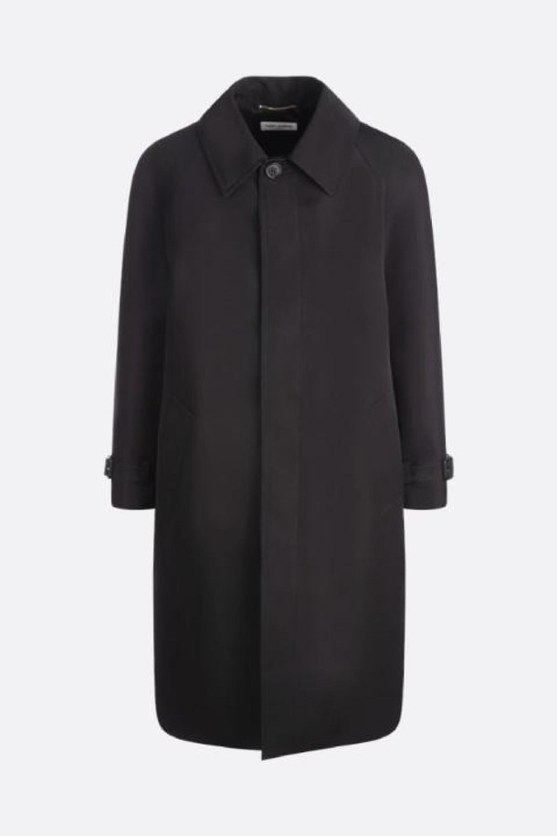 SAINT LAURENT - 코트 - 생로랑 여성 트렌치코트 faille padded overcoat NB26