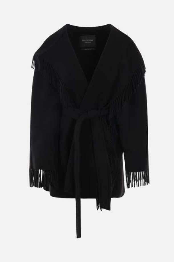 BALENCIAGA - 자켓 - 발렌시아가 여성 자켓 wool cape NB26