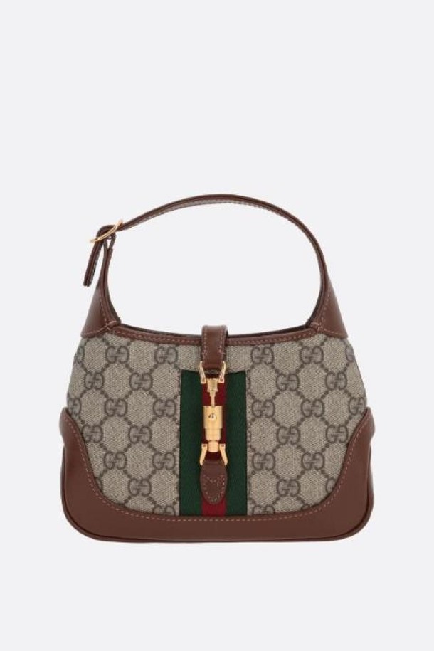 GUCCI - 숄더백 - 구찌 여성 숄더백 Jackie 1961 mini handbag in GG Supreme canvas NB26