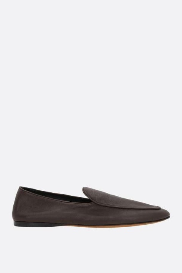 The Row - 코트 - 더로우 여성 로퍼 Awar grainy leather loafers NB26