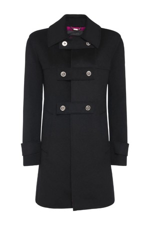 베르사체 여성 코트 Felt wool midi peacoat NB01