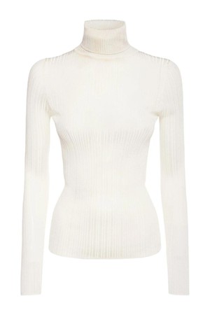 톰포드 여성 터틀넥 Rib knit viscose turtleneck NB01