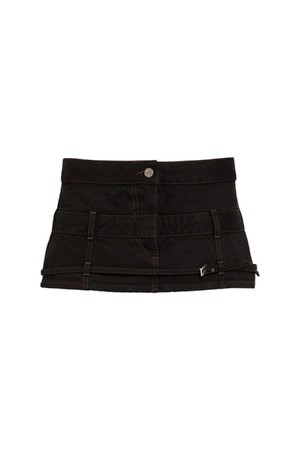 쟈크뮈스 여성 스커트 La Mini de Nimes Criollo denim skirt NB01