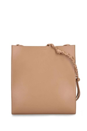 질샌더 남성 크로스백 Medium Tangle leather crossbody bag NB01