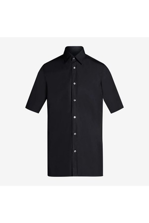 메종마르지엘라 남성 셔츠 Maison Margiela Raw Cut Short Sleeve Shirt NB25