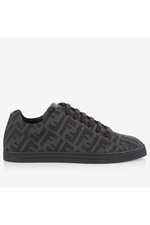 펜디 남성 스니커즈 Fendi Tech Fabric FF Motif Low Top Sneaker NB25