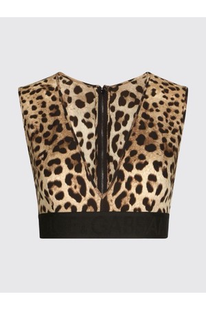 돌체앤가바나 여성 탑 Dolce   gabbana top with all over leopard print NB03