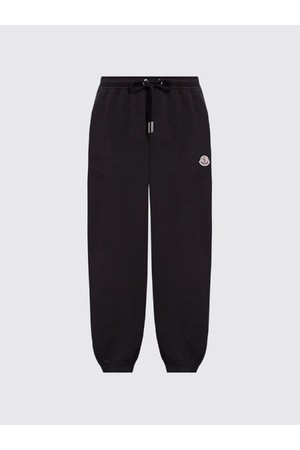 몽클레어 여성 바지 Moncler jogger pants in cotton with logo patch NB03