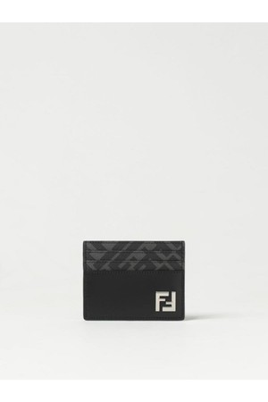 펜디 남성 지갑 Fendi ff squared credit card holder in leather NB03