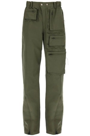 앤더슨벨 남성 바지 cargo pants with raw cut details NB02