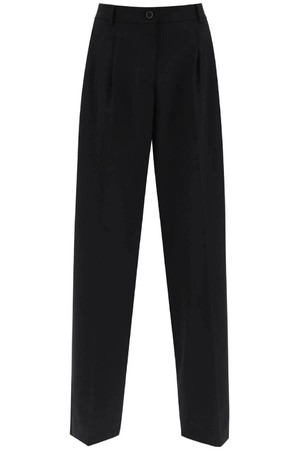 돌체앤가바나 여성 바지 stretch wool wide leg trousers NB02